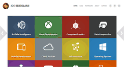 Desktop Screenshot of bertolami.com