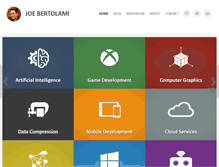 Tablet Screenshot of bertolami.com